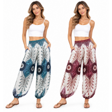 Floral Eye Bottom Coser Assorted Yoga Pant  KTY517