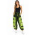 Cotton Multi Green patchwork Jungle Safari Pant R25911