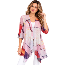 Multi Color Open Cardigan  RK2195