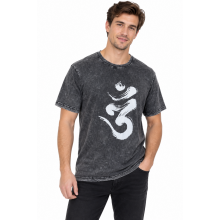 Cotton Stonewash  Hum  Artwork  Yoga T shirts S104