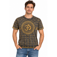 Cotton Green 108 Om Manta Meditation T shirts S118