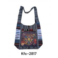 Cotton Razor multi Gold Peace butterfly Gold Sun Bag KFC2817