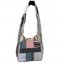 Cotton Multi Pocket Sling Bag FB224