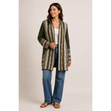 Women's Boho Vintage Cardigan Sweater (KF2178)