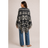 Women's Fringe Poncho (KF2187)