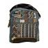 Canvas Leather Trim Multi  Sling Bag K24889