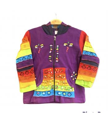Cotton Jacket Purple Wholesale (MM735P)