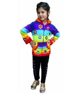 Cotton Hood Children Jacket Wholesale (UF01)