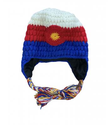 Woolen Colorado Earflap Hat Wholesale (CO48)