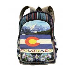 Cotton SR Multi Artwork Colorado Backpack CO821
