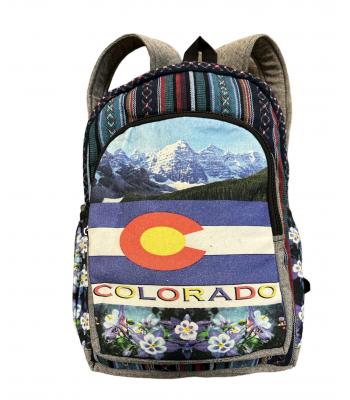 Cotton SR Multi Artwork Colorado Backpack CO821