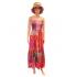 Floral Patch 8 Tier Bobin  Two in one Dress MB41