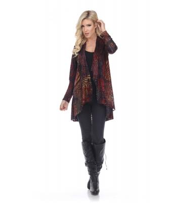 Lady's Knitted Cardigan Cover Up  KV202709