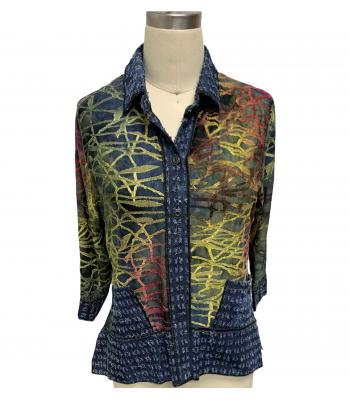 Women's Jungle Multi Denim Tunics (KBS276)