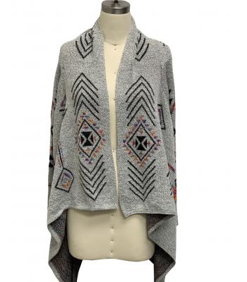Open Front Cardigan Sweater (KF2175)