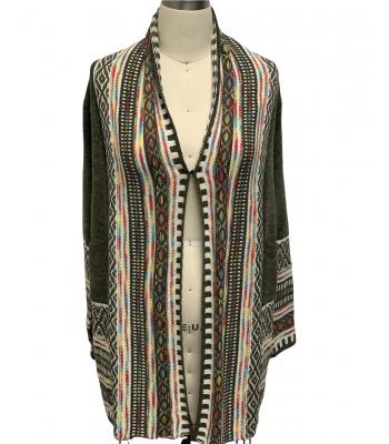 Women's Boho Vintage Cardigan Sweater (KF2178)