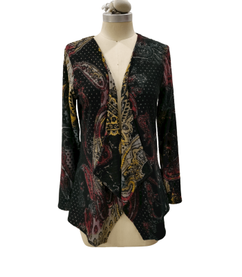 Open Front Kimono Cardigan  (KV8222)