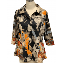 Women's Collar Pocket Jacket (RK2734)