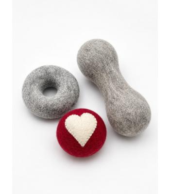 Felt Dog Toys Set LH14