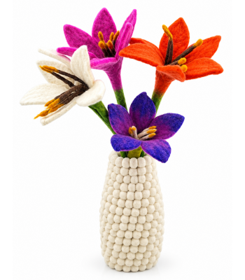 Felt Lily Flowers  LH18