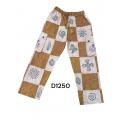 Cotton Stonewash Multi Patch Block Print Gold Rock Pant  D1250