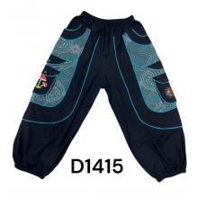 Embroidery Sun Moon  Mushroom Pant D1415
