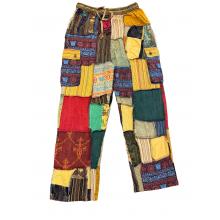 Cotton Patch Block Print Himalaya Cargo Pant  D1417