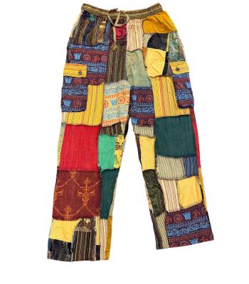 Cotton Patch Block Print Himalaya Cargo Pant  D1417