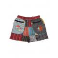 Cotton Multi Color Patchwork Mushroom Sun Moon Short D1597 
