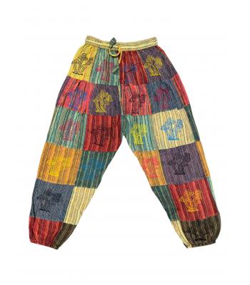 Cotton Butterfly Mushroom Yoga Trouser D285 