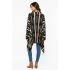 open Front fringe cardigan sweater (KF2202)