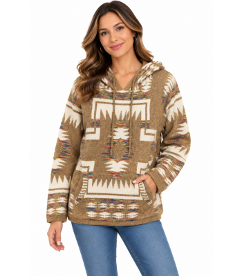 Hooded Sweater Pullover (KF2218)