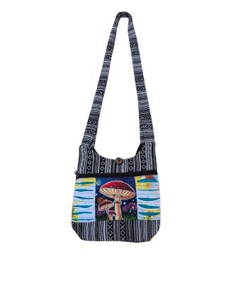 Cotton Multi Color Mushroom Mini Bag KFC2943