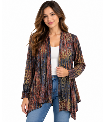 Lady's Knitted Cardigan KV202691