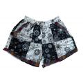 Cotton Black & White Multi Sun Moon Short NC261463