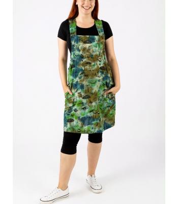 Cotton Green Multi Mushroom short Overall NC261465