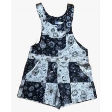 Cotton Sun Moon Galaxy Black & White Cali Romper NC261495