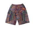Cotton Multi Patch Art Work Short R25854