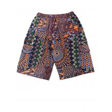 Cotton Multi Patch Art Work Short R25854