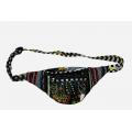 Cotton Patchwork Kantha Stiches Quilted Fanny Bag R25967