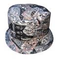 Cotton Multi Patchwork Quilted Kantha reversible Bucket Hat R26066