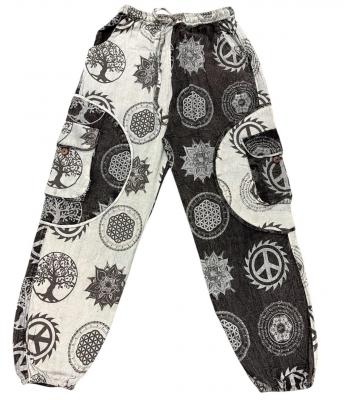 Cotton Tree of life Peace Yoga Pant R26069