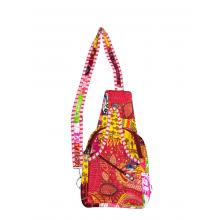 Cotton Multi Patchwork Kantha Crossbody Bag R26081
