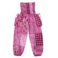 Cotton Multi Pink Patchwork Yoga Pant R261114