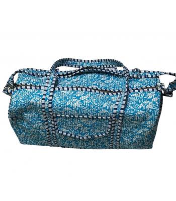 Cotton Quilted Deep Sea Duffle Bag  R26433