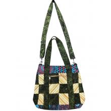 Cotton Multi Color Patchwork Shopping Bag RIB25884
