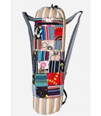 Cotton Multi Patchwork Himalaya Yoga Mat Bag RIB26053 