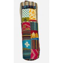 Cotton Quilted Kantha Patch Yoga Mat Bag RIB26079