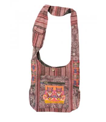 Cotton Multi Grand Canyon Two Owl Bag RIB26112