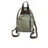Washed Canvas Zip Stripe Multicolor patch  Zip Side  Backpack 22*13*28  cm  K25653